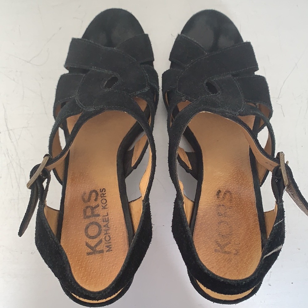 Michael Kors Platform Stacked Open Toe Sandals - image 6